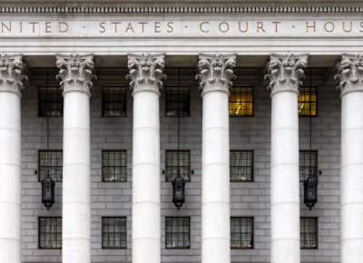 Historic United States Court House in New York City